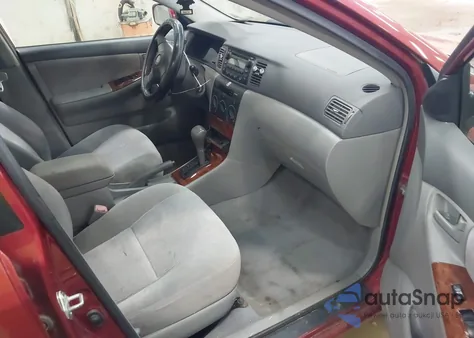 2005 Toyota Corolla Le из США, поврежденный, VIN 2T1BR32E75C492287